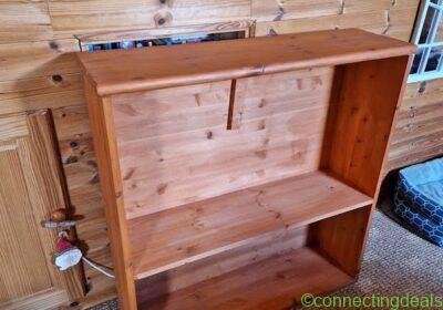 Free solid wood bookcase in Dublin