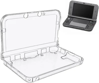 Funda Protectora Transparente Rígida para Nintendo 3DS XL y LL – Carcasa de Cristal Claro