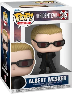 Funko Pop! Games: Resident Evil – Albert Wesker – Figura de Vinilo Coleccionable – Idea de Regalo – Merchandising Oficial – Juguetes para Niños