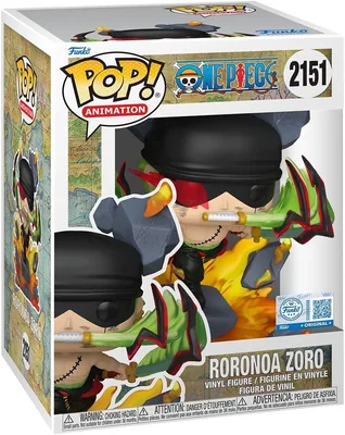 Funko Pop! Premium: One Piece – Roronoa Zoro – Re dell’Inferno – Esclusiva Amazon – Figura di Vinile Collezionabile – Idea Regalo – Offerta