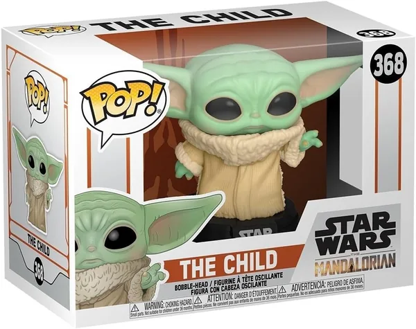 Funko Pop! Star Wars: El Mandaloriano – Grogu (El Niño Yoda) – Figura de Vinilo Coleccionable – Regalo Ideal – Merch Oficial
