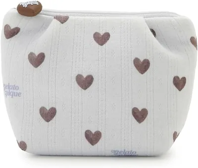 Gelato Pique Women’s Needlepoint Heart Pouch, Blue (BLU), One Size – Best Deal