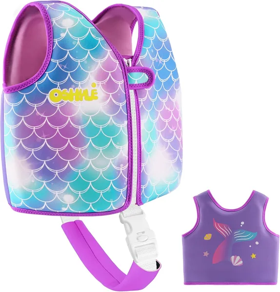 Giacca da Nuoto OSHYLE in Neoprene per Bambini – Aiuto alla Flottabilità Ideale