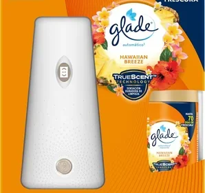 Free ad: Glade Aromatizante Automático con Tecnología TrueScent Aroma Hawaiian Breeze - Frescura Continua de Hasta 70 Días, Incluye 1 Aparato in Mexico. Glade Aromatizante Automático con Tecnología TrueScent Aroma Hawaiian Breeze - Frescura Continua de Hasta 70 Días, Incluye 1 Aparato in Mexico