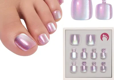 Free ad: Glamnetic Press On Toenails - Pearlescent Purple Velvet Nails Best Deal in United States. Glamnetic Press On Toenails - Pearlescent Purple Velvet Nails Best Deal in United States