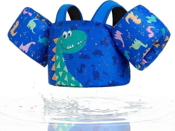 Gogokids Veste de flottaison pour enfants avec harnais d’épaule – Entraînement à la natation pour bébés de 1 à 6 ans – 11-30kg – Meilleur prix