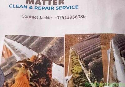 Gutter cleaning service and repairs in Glasgow