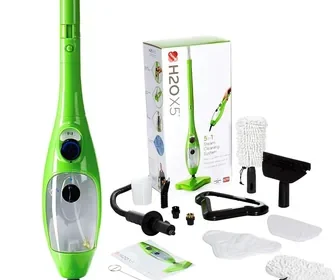 H2O X5 Steam Mop and Handheld Steam Cleaner - Multifunctional & Multipurpose System for Floors, Carp in United Kingdom