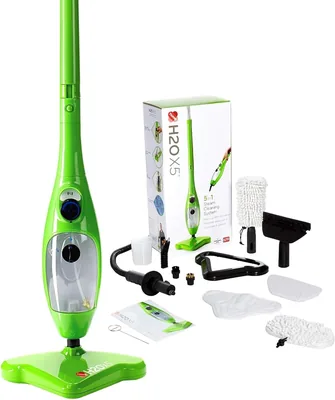 H2O X5 Steam Mop and Handheld Steam Cleaner – Multifunctional & Multipurpose System for Floors, Carp