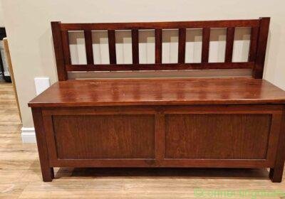 Free ad: Hallway Bench in Edmonton. Hallway Bench in Edmonton