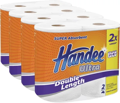 Handee Ultra White Double Length Paper Towel – Best Deal