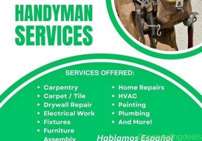 Handyman Services and Light remodeling! in Houston