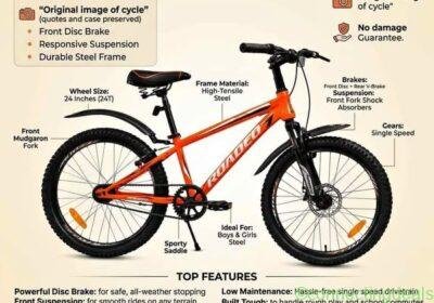 Free ad: Hercules Roadeo Hank 24T Cycle / Bicycle in Bangalore. Hercules Roadeo Hank 24T Cycle / Bicycle in Bangalore