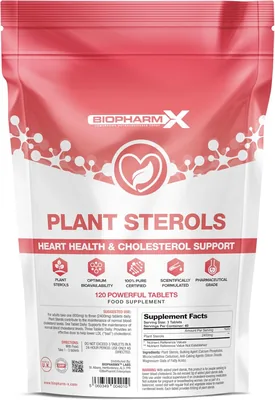 High Strength Plant Sterols 2400mg Tablets – Best Deal