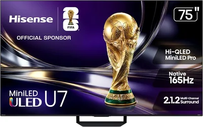 Hisense 75" U7 Mini-LED 4K Smart TV Best Deal in United States