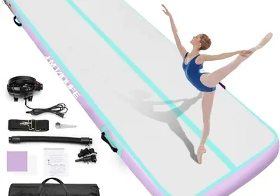 Free ad: HMTAOLIFE Inflatable Gymnastics Mat - 6/10/13ft Tumbling Track Best Deal in Canada. HMTAOLIFE Inflatable Gymnastics Mat - 6/10/13ft Tumbling Track Best Deal in Canada