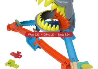Free ad: Hot Wheels City Shark Chomp Beach Playset - 27% Off in United States. Hot Wheels City Shark Chomp Beach Playset - 27% Off in United States