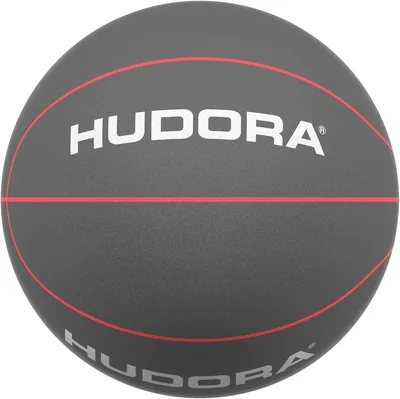 HUDORA Mjuk basketboll – storlek 7, Ø 24 cm, grå – bästa pris