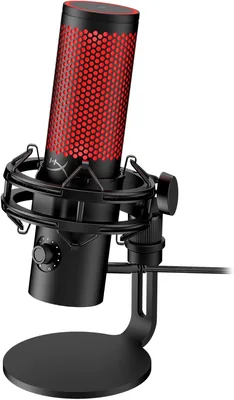 HyperX QuadCast 2 – Micrófono USB para Juegos y Podcasting con Iluminación LED, 23% Off
