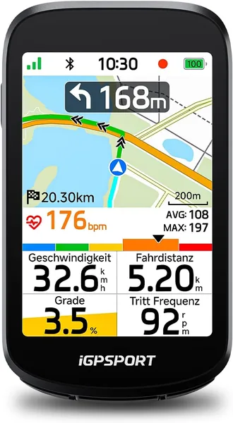 iGPSPORT BSC500 Cykellaptop med 3.3” Touchskärma, Kartnavigasyon och Stimme, E-Bike Modus, Mountain Tréningsfunktion – Best Deal