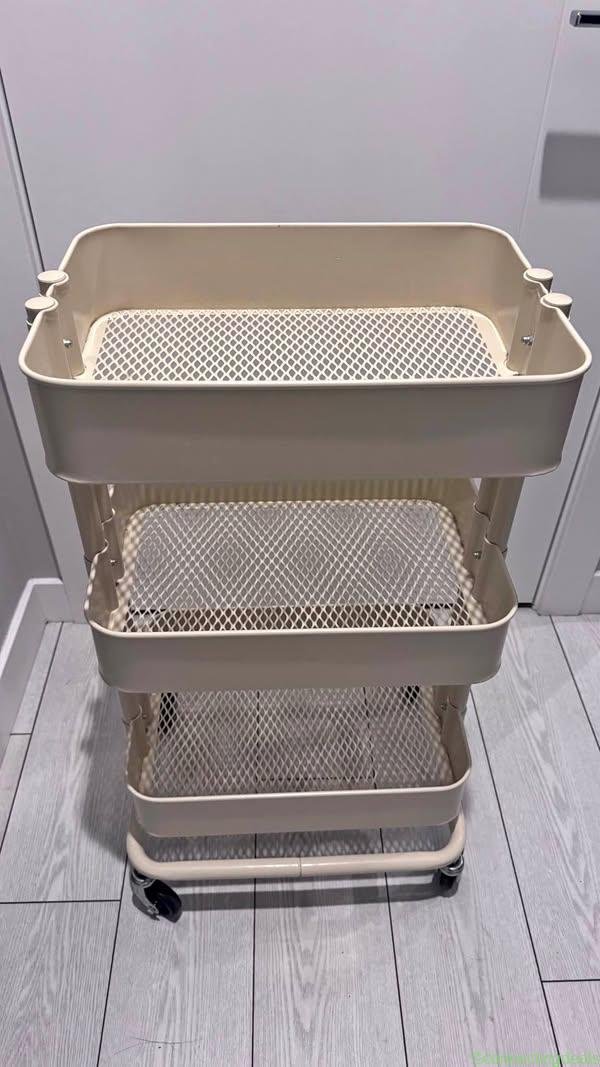 IKEA RÅSKOG 3-Tier Utility Cart