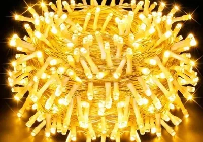 Iluminación de Navidad Exterior Hoteril 200 LED, Luces con Enchufe, Resistente al Agua IP54, Luces de Cadena para el Hogar in Spain