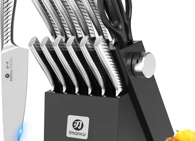 Free ad: imarku Knife Set with Block - 50% Off in Canada. imarku Knife Set with Block - 50% Off in Canada