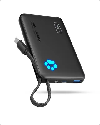 INIU Batería Externa 45W Compacto 10000mAh con Carga Rápida USB-C – Ahorra un 12% ahora