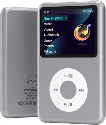 Innoasís MP3 Player Bluetooth Y1 64G Plata – 18% de Descuento