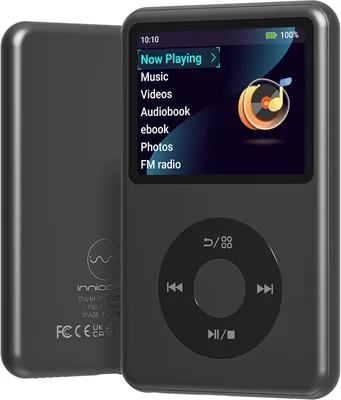 Innoasys MP3 Player Bluetooth Y1 128G Negro – 18% Descuento