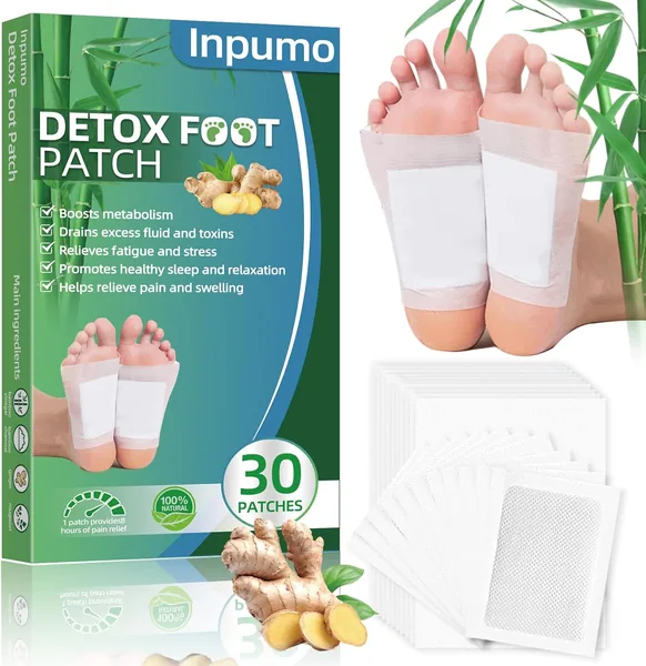 Inpumo Detox plastry do stóp – naturalne oczyszczanie i detoks, łagodzą stres organizmu – Best Deal