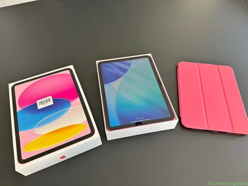 iPad 10e génération 64 Go Wi-Fi rose