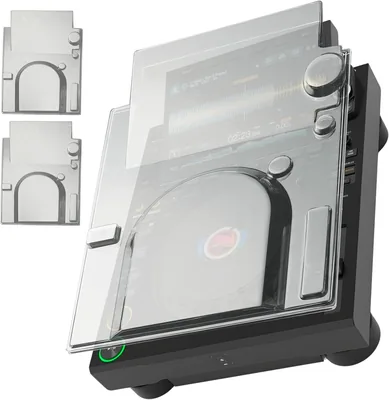 Jociliven – 2 Fundas de Policarbonato para Pioneer DJ CDJ-3000X, Carcasa Dura, Equipo de DJ, Protector de PC a Prueba de Arañazos