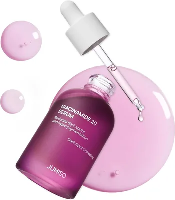 JUMISO Niacinamide 20 Serum – Korean Face Serum with Glutathione, TXA Tranexamic Acid and Centella C