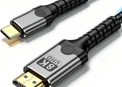 Kabel USB-C na HDMI 8K@60Hz, Thunderbolt 3/4/5, HDMI 2.0 HDR - Best Deal in Poland