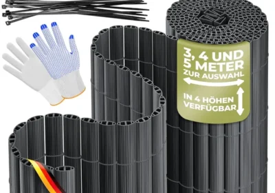 Free ad: KESSER® PVC Privatbildschirm Mat, Privatzaun, 80 x 500 cm, Balkonverkleidung, Windschutz, Verstärkte Lamellen für Garten, B in Greece. KESSER® PVC Privatbildschirm Mat, Privatzaun, 80 x 500 cm, Balkonverkleidung, Windschutz, Verstärkte Lamellen für Garten, B in Greece