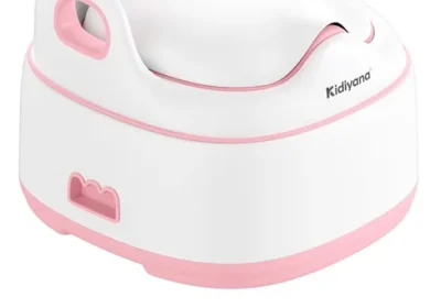 Kidiyana 3-in-1 Kinder Toilettensitz Elefanten-Design, Rutschfester Sitz mit Spritzschutz, Sitzverkleinerer, Rot in Slovakia
