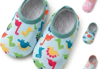 Kids Water Shoes - Non Slip Barefoot Aqua Socks for Pool & Beach in United Arab Emirates