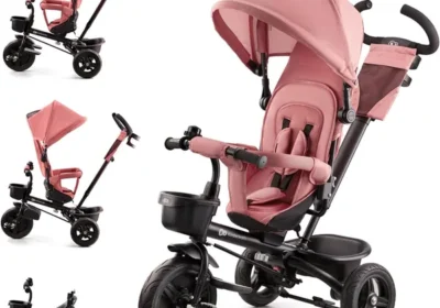 Kinderkraft Aveo Baby, Triciclo Evolutivo sin Pedales, con Accesorios Prácticos - 22% de Descuento in Spain