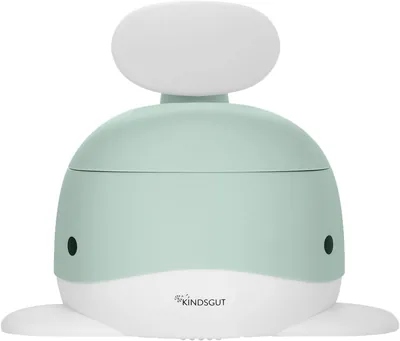 Kindsgut Kinder- / Baby-Pott, Toilette mit Wal-Design und dezenten Farben, Toilettentraining, Aquamarin – Best Deal
