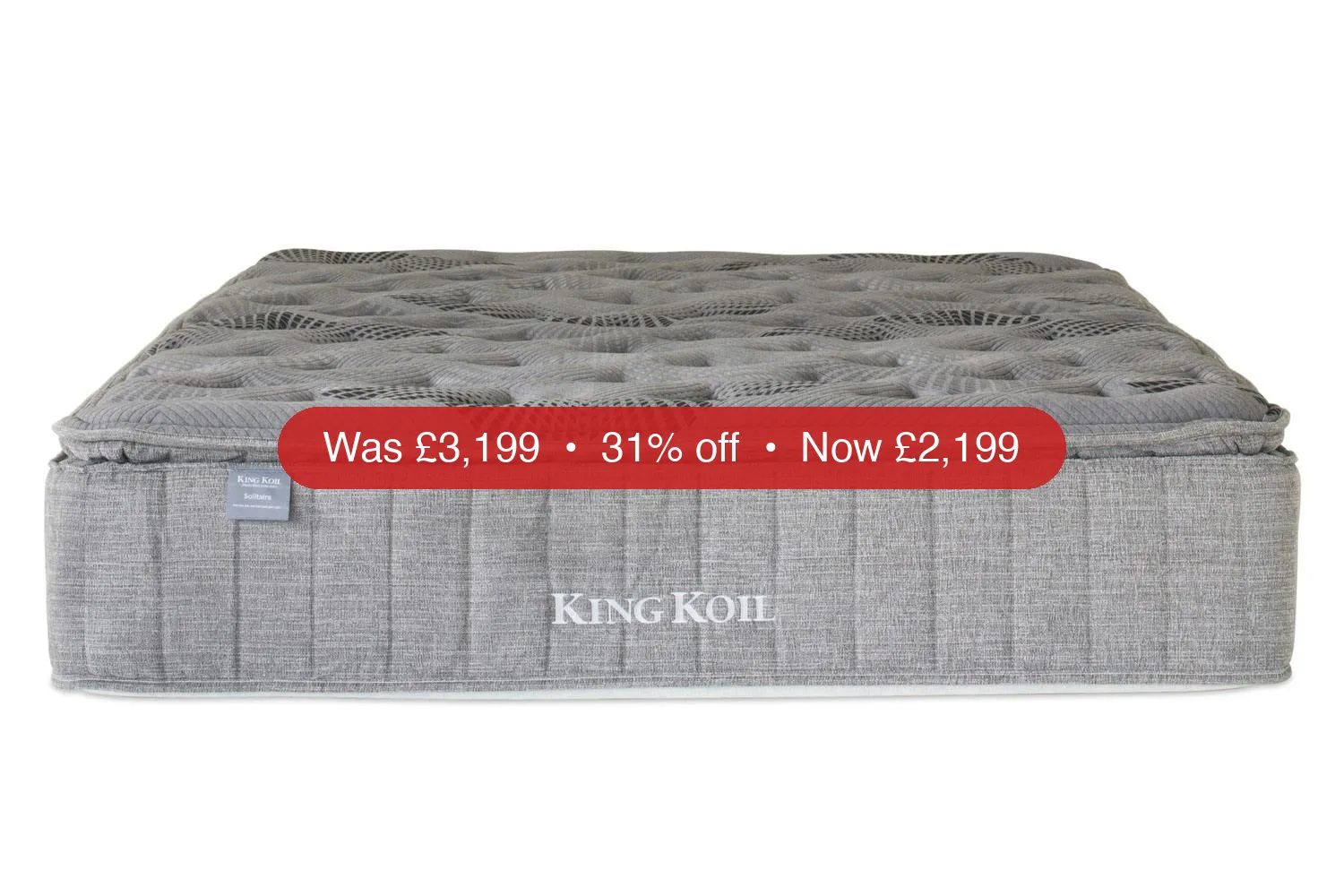 King Koil | Solitaire Motion Mattress | King | 5ft – 31% Off