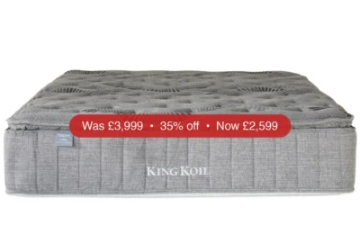 King Koil | Solitaire Motion Mattress | Super King | 6ft - 35% Off in Ireland
