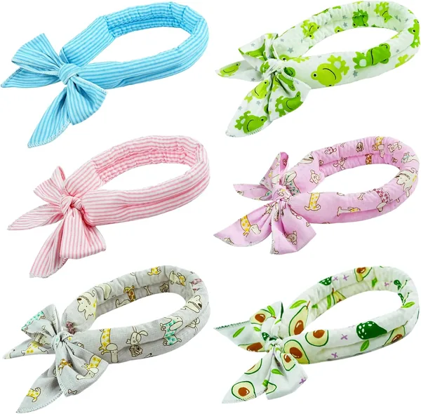 Koeldoek Koeling Doek, Pak van 6 Nekslangen, Headband, Koelschort, Sportkoeldoek, Koelschal, Nekkerf voor