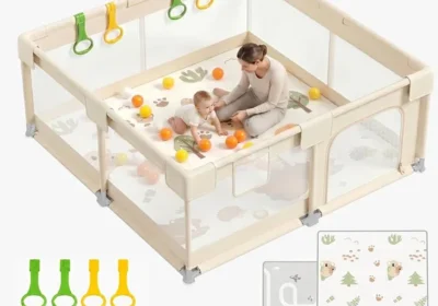 Free ad: KUQAZ Beige Baby Spielgarten mit Matratze - 150 x 150 cm Spielgarten mit Atmungsaktivem Mesh und Antirutsch-Saugnäpfen, XXL in Germany. KUQAZ Beige Baby Spielgarten mit Matratze - 150 x 150 cm Spielgarten mit Atmungsaktivem Mesh und Antirutsch-Saugnäpfen, XXL in Germany