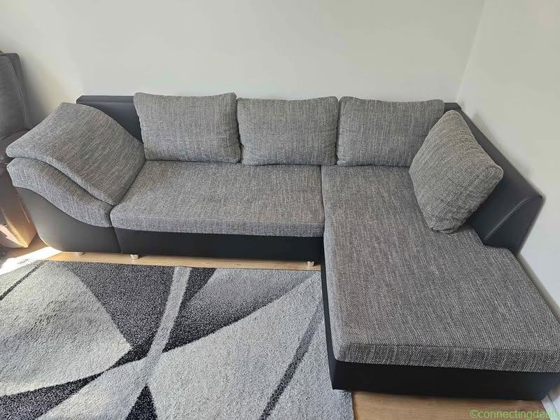L-couch mit schlaffunktion