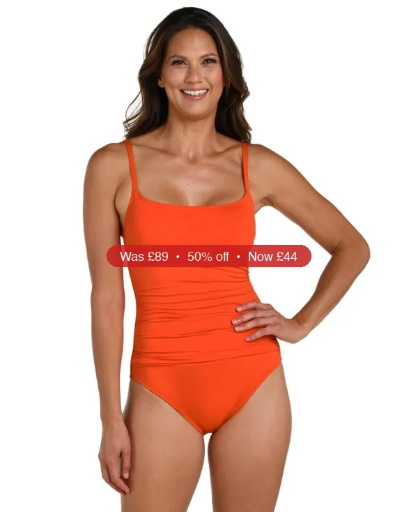 La Blanca Women’s Island Goddess One-Piece Swimsuit – 50% Off