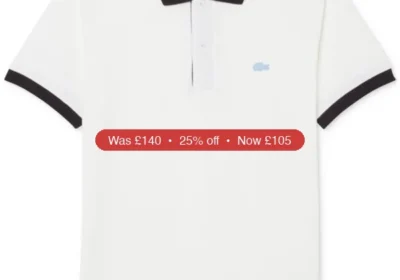 Lacoste Men's Cotton Classic-Fit Contrast Rib Polo Shirt - 25% Off in United States