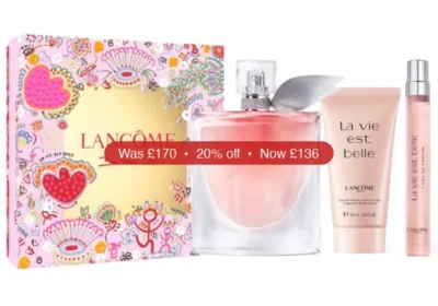 Free ad: Lancôme 3-Pc. La Vie Est Belle Mother's Day Perfume and Body Lotion Set - 20% Off in United States. Lancôme 3-Pc. La Vie Est Belle Mother's Day Perfume and Body Lotion Set - 20% Off in United States