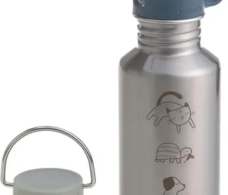 Free ad: LÄSSIG Kinder Trinkflasche aus Edelstahl 500 ml Happy Prints Tiere | Für Kindergarten und Schule, robust, unzerbrechlich in Finland. LÄSSIG Kinder Trinkflasche aus Edelstahl 500 ml Happy Prints Tiere | Für Kindergarten und Schule, robust, unzerbrechlich in Finland