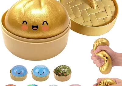 Last Page® Glitter Dumpling Squishy - Best Deal in Bahrain